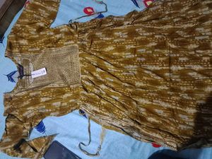 Fashionable *Mustard* Kurti