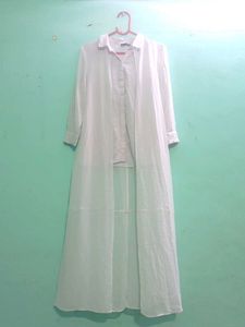 (Vero Moda )White shirt dress