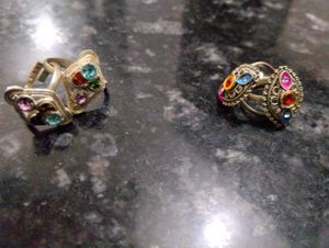 Set of 5 Elegant Toe Rings