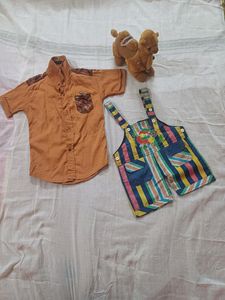 Combo Offer - One Dungaree + Shirt