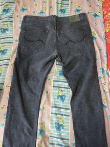 Classic Grey Denim Jeans