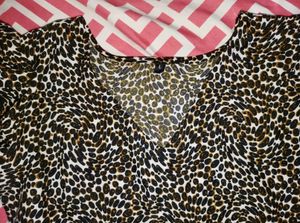 Leopard Print Maxi Dress 🖤