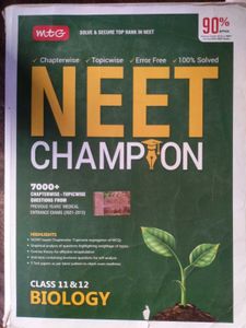 MTG NEET Champion Biology Book