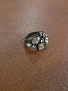 Statement Ring with Mixed Gems