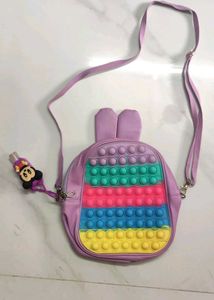 Cute Pop-It Bunny Purse