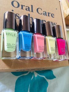 Set of 5 HYUE Gel FX Nail Polishes😍
