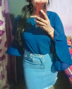 Denim Skirt