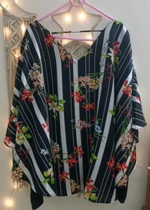 Women Kaftan Tunic Top Free Size