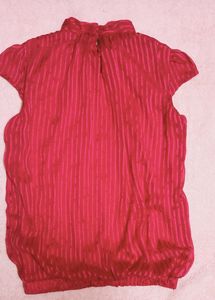 Vintage Pantaloons Red Blouse