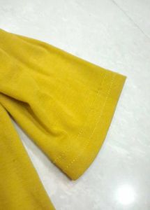 Yellow Quarter-Zip Hoodie