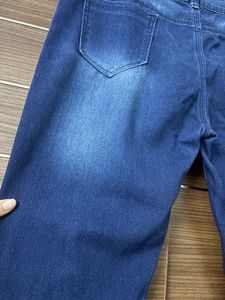 Dark Blue Denim Jeans