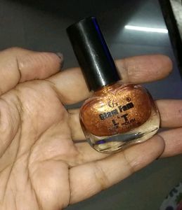 4 Nail Paint Golden , Copper, Red,  Pink,  Fuchsia