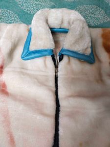 Fuzzy Zip-Up Jacket
