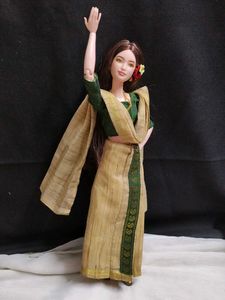 Traditional Saree for Doll