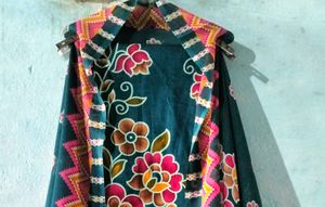 Unstitched Navy blue colour suit