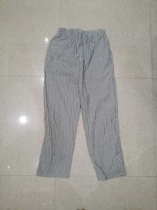 Black and White Cotton Pajama.