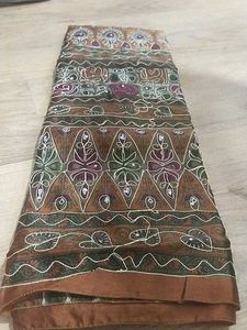 Sequence Work Thread Wor Wok Saree with Blouse