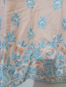 Kurti with Machine Thread Work