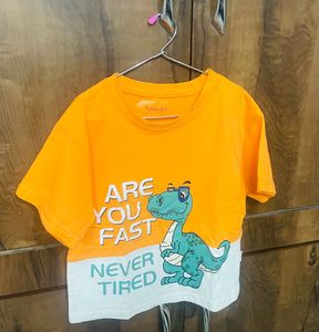 T-shirt And Jeans Short