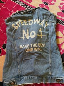 Distressed Denim Jacket