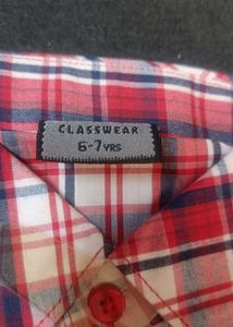 Checked Shirt For Kids