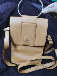 Tan Crossbody Bag Sling