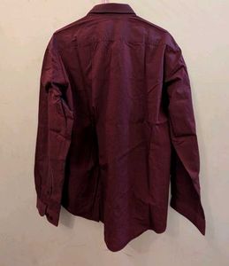 John Players Maroon Formal Shirt