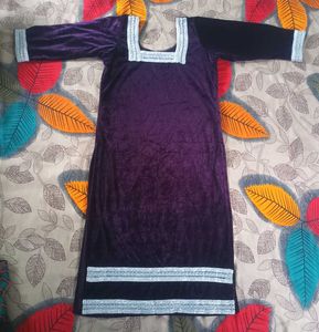Velvet Kurti