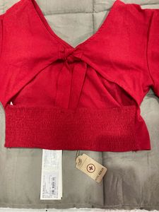 LABEL RITU KUMARTop with Back Tie-Up