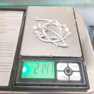 Pure Silver Anklets पायल For Women&amp; Girls. 1 pair