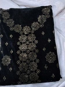 Unstitched Velvet Dress Material