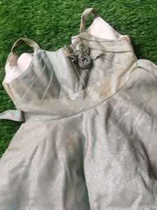 Sparkly Silver Dress