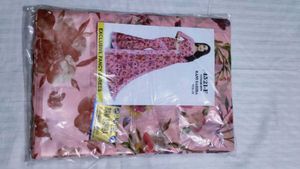 Beautiful Floral Print Saree