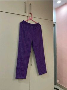 Purple Kurta Set