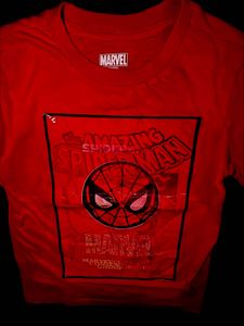 Marvel Spider-Man Two shades Graphic T-Shirt