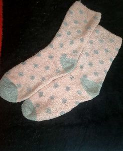 2 Pair Socks Minion&amp;Peach Winter