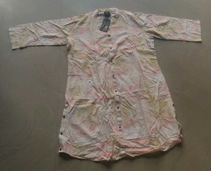 Stylish Tie-Dye Shirt Dress