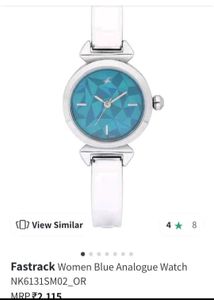 Fastrack Blue Analogue Watch