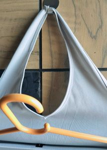 Grey halter neck top