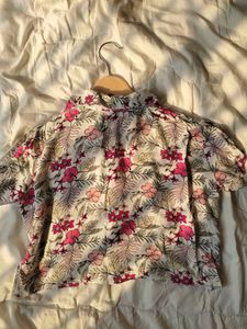 Shirt Crop Top