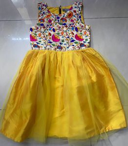 Yellow  Frock (Offer Till 17 OCT)
