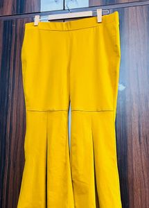 Mustard Yellow Flared Pants
