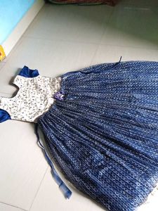 Elegant Blue full frock