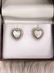 Heart Mother of Pearl Earrings