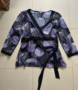 y2k purple top