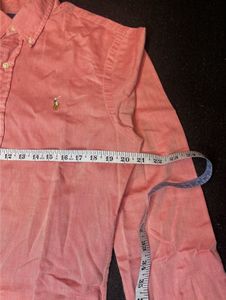 Ralph Lauren Men's Salmon Button-Down Shirt