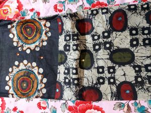 Printed Kurta Set with Dupatta(unstitched)