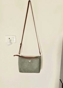 Stylish green Crossbody Bag