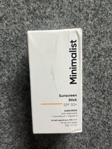 Minimalist Sunscreen Stick SPF 50+