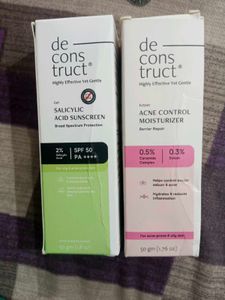 Deconstruct Salicylic Acid Sunscreen & Acne Moistu